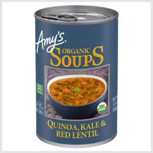 Amy's Kitchen Quinoa Kale & Red Lentil Soup