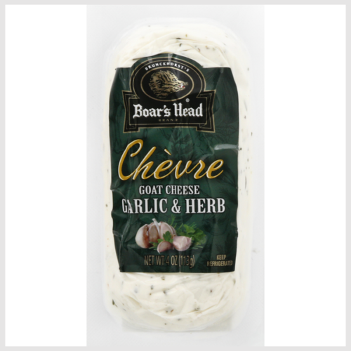 Boar's Head Garlic & Herb Chevre Goat Cheese