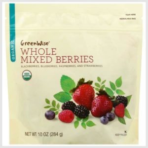 GreenWise Organic Whole Mixed Berries
