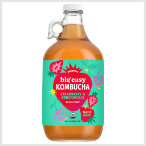 Big Easy Kombucha, Strawberry & Honeysuckle