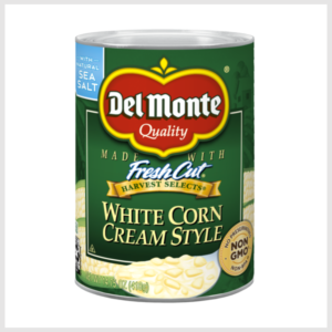 Del Monte Corn, White, Cream Style