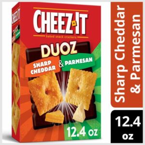 Cheez-It Cheese Crackers, Baked Snack Crackers, Cheddar and Parmesan