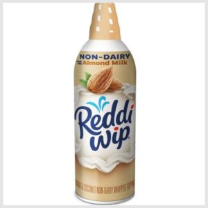 Reddi-wip Non Dairy Vegan Whipped Topping Made with Almond Milk