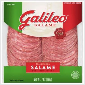 Galileo Salame, Italian Dry, Deli Thin Sliced