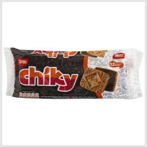 Chiky Cookies, Chocolate Dipped, 12 Packs