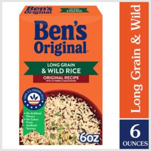 Ben's Original Flavored Long Grain Rice & Wild Rice