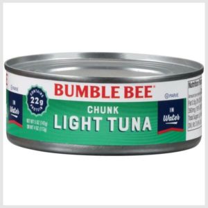 Bumble Bee Light Tuna in Water, Chunk