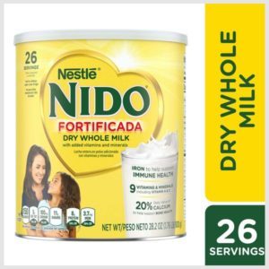 Nestlé Nido Fortificada Dry Milk, 26 servings