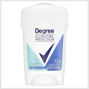Degree Clinical Strength Antiperspirant Deodorant Shower Clean