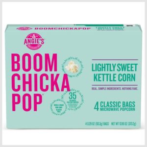 Angie's Boomchickapop Lightly Sweet Kettle Corn Microwave Popcorn Pop Bowls