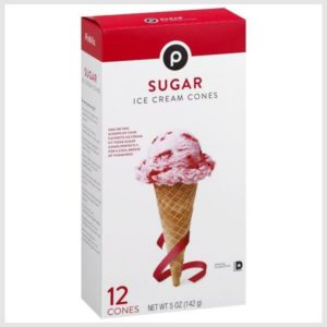 Publix Ice Cream Cones, Sugar