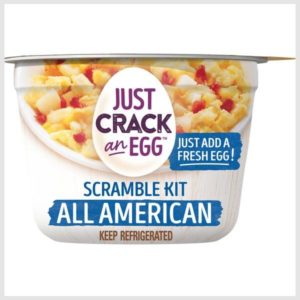 Just Crack an Egg Scramble Breakfast Bowl Kit with Potatoes, Sharp Cheddar Cheese, & Bacon
