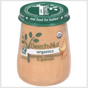 Beech-Nut Organics Banana, Cinnamon & Granola