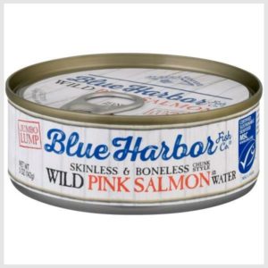 Blue Harbor Fish Co.® Pink Salmon in Water, Wild, Chunk Style, Skinless & Boneless