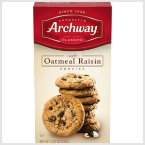 Archway Classic Soft Oatmeal Raisin Cookies