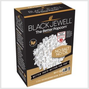 Black Jewell The Better Popcorn No Salt,No Oil Microwave Popcorn