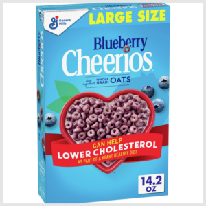 Cheerios Blueberry Gluten Free Cereal, Large Size