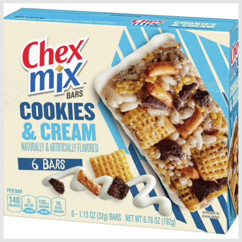 Chex Mix Cookies & Cream Treat Bar