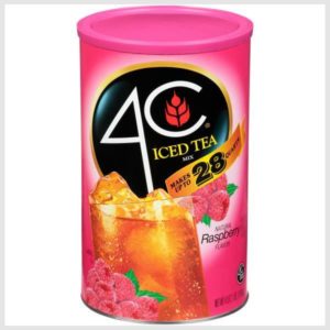 4C Foods Iced Tea Mix, Raspberry