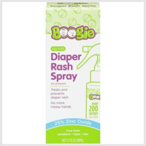 Boogie Diaper Rash Spray, No-Rub