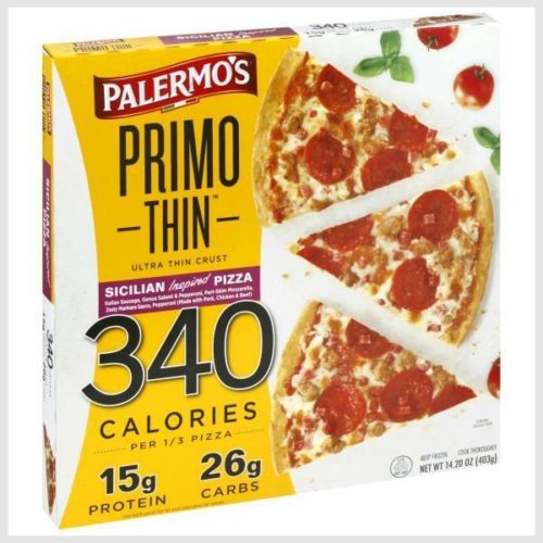 Palermo's Primo Thin Pizza, Ultra Thin Crust, Sicilian Inspired