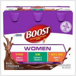BOOST Balanced Nutritional Drink, Rich Chocolate, Women