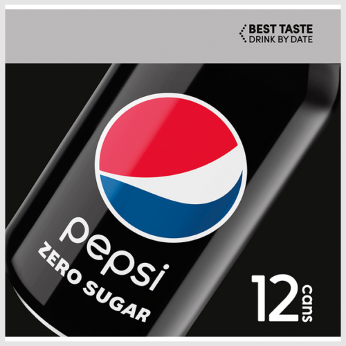 Pepsi Zero Sugar Cola, 12 pack