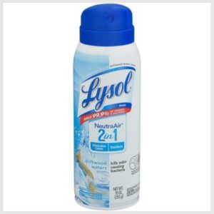 Lysol NeutraAir Disinfectant, Sanitizing and Antibacterial Spray, Driftwood Waters