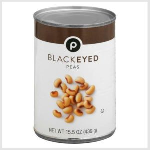 Publix Black Eyed Peas, Canned