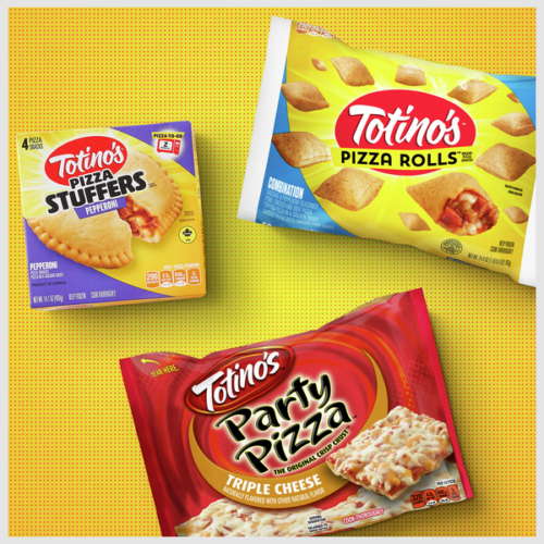 Totino's Pepperoni Flavored Party Pizza Thin Crust Frozen Pizza Snacks