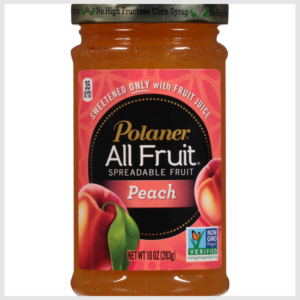 Polaner Gluten Free Concord Peach Spreadable Fruit Peach Fruit Spread