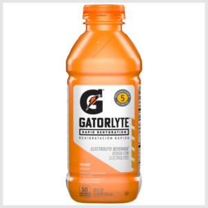 Gatorade Gatorlyte Rapid Rehydration Electrolyte Beverage Orange 20 Fl Oz Bottle