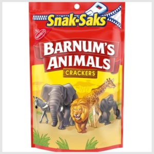 Barnums Original Animal Crackers,  Snak-Sak