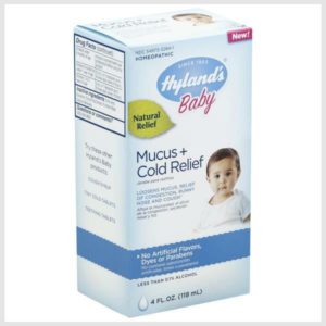 Hyland's Baby Mucus + Cold Relief, Natural Relief of Congestion