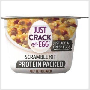 Just Crack an Egg Protein Packed Scramble Breakfast Bowl Kit, for a Low Carb Lifestyle