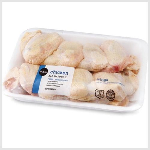 Publix Chicken Wings, USDA Grade A, Vegetable Fed