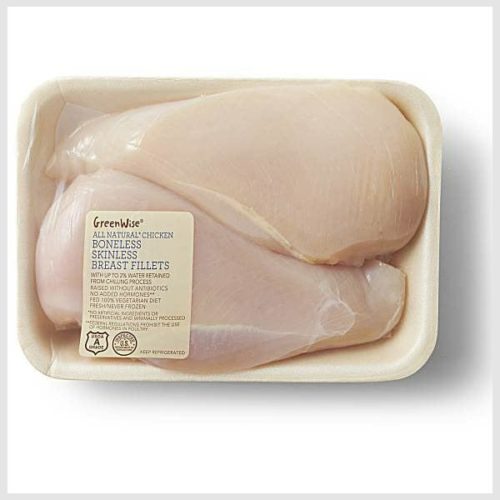 GreenWise All Natural Chicken, Boneless Skinless Breast Fillet, USDA Grade A, Antibiotic-Free