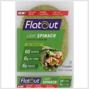Flatout Light Spinach Flatbread