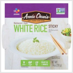 Annie Chun's Rice Express Fresh Steamed Sticky White Rice