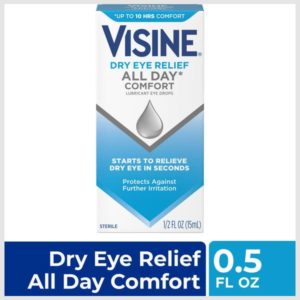 VISINE Dry Eye Relief All Day Comfort Lubricant Eye Drops