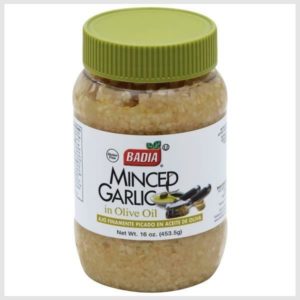 Badia Spices Garlic, Minced, in Olive Oil
