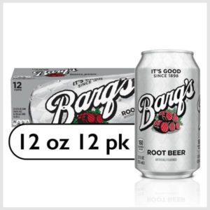 Barq's Root Beer Soda Soft Drink, 12 pack