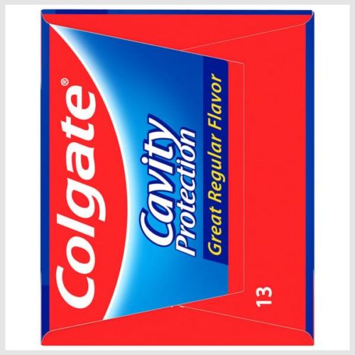Colgate Toothpaste with Fluoride, Great Regular Flavor