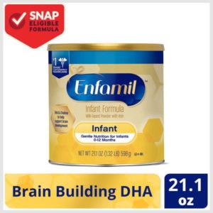 Enfamil® Enfamil Infant Formula, Milk-based Baby Formula with Iron, Powder Can