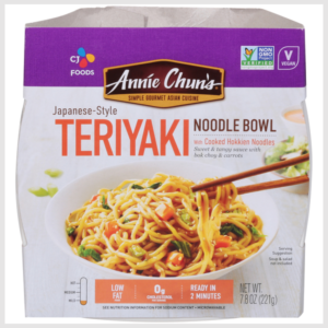 Annie Chun's Noodle Bowl, Teriyaki, Japanese-Style, Mild