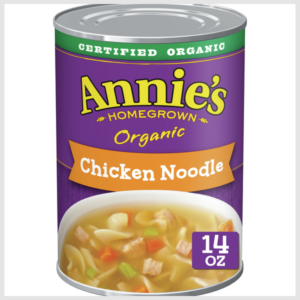 Annie's Chicken Noodle Soup, Certified Organic, Non-GMO