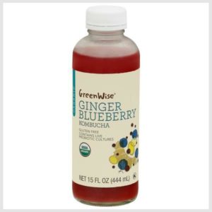 GreenWise Kombucha, Organic, Ginger Blueberry