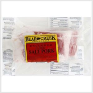 Bear Creek Pork, Salted, Cured