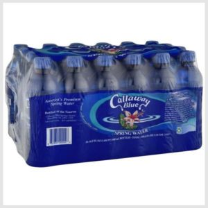 Callaway Blue Spring Water, 24 Pack