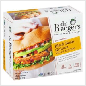 Dr. Praeger's Veggie Burgers, Gluten Free, Black Bean Quinoa